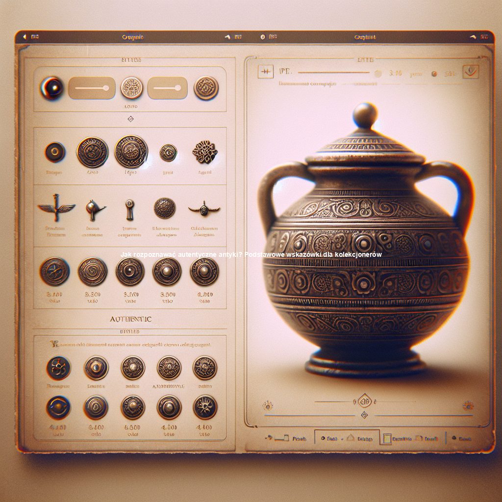 Jak rozpoznawać autentyczne antyki? Podstawowe wskazówki dla kolekcjonerów