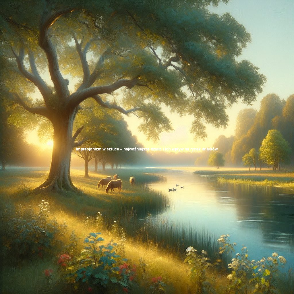 Impresjonizm w sztuce – najważniejsze dzieła i ich wpływ na rynek antyków
