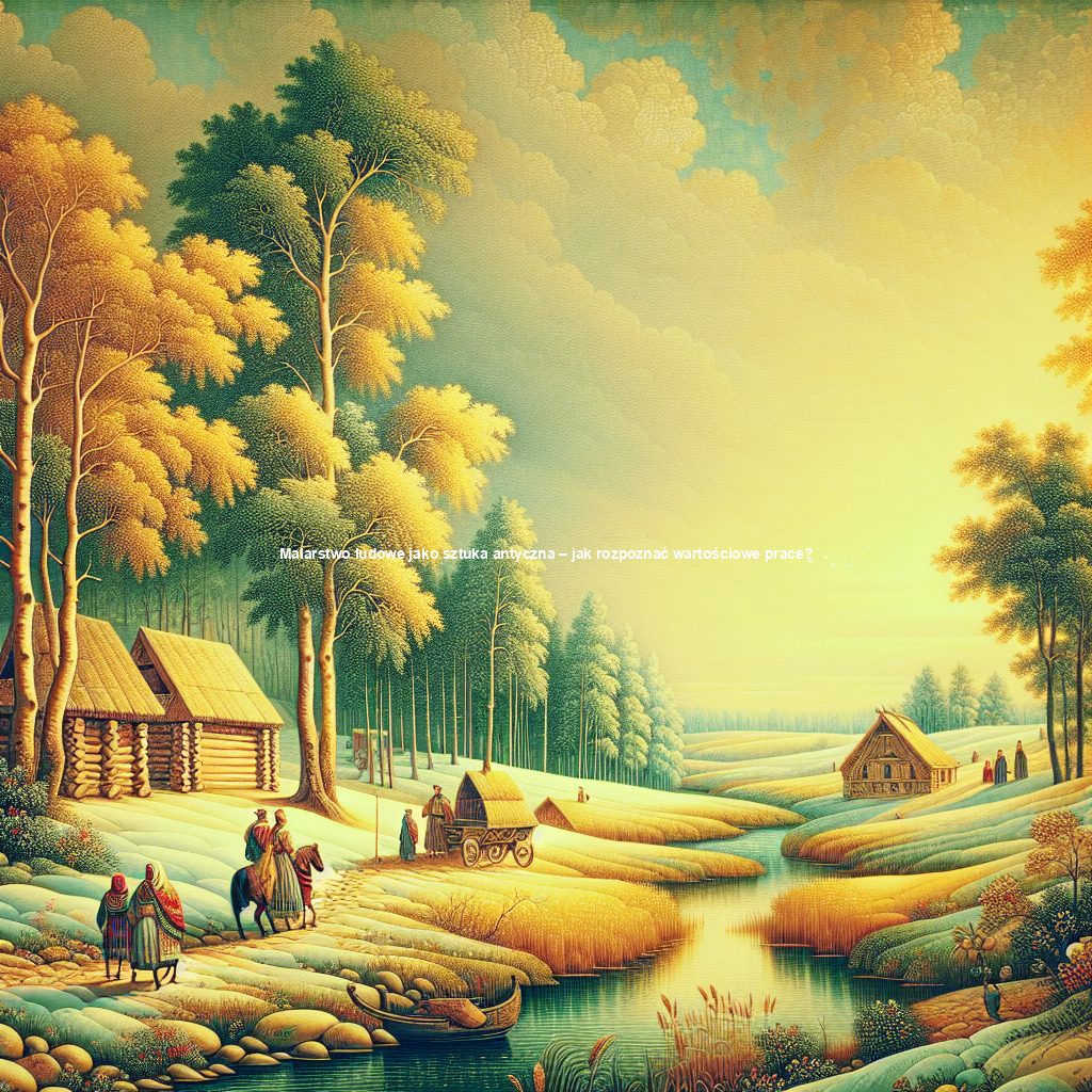 Malarstwo ludowe jako sztuka antyczna – jak rozpoznać wartościowe prace?
