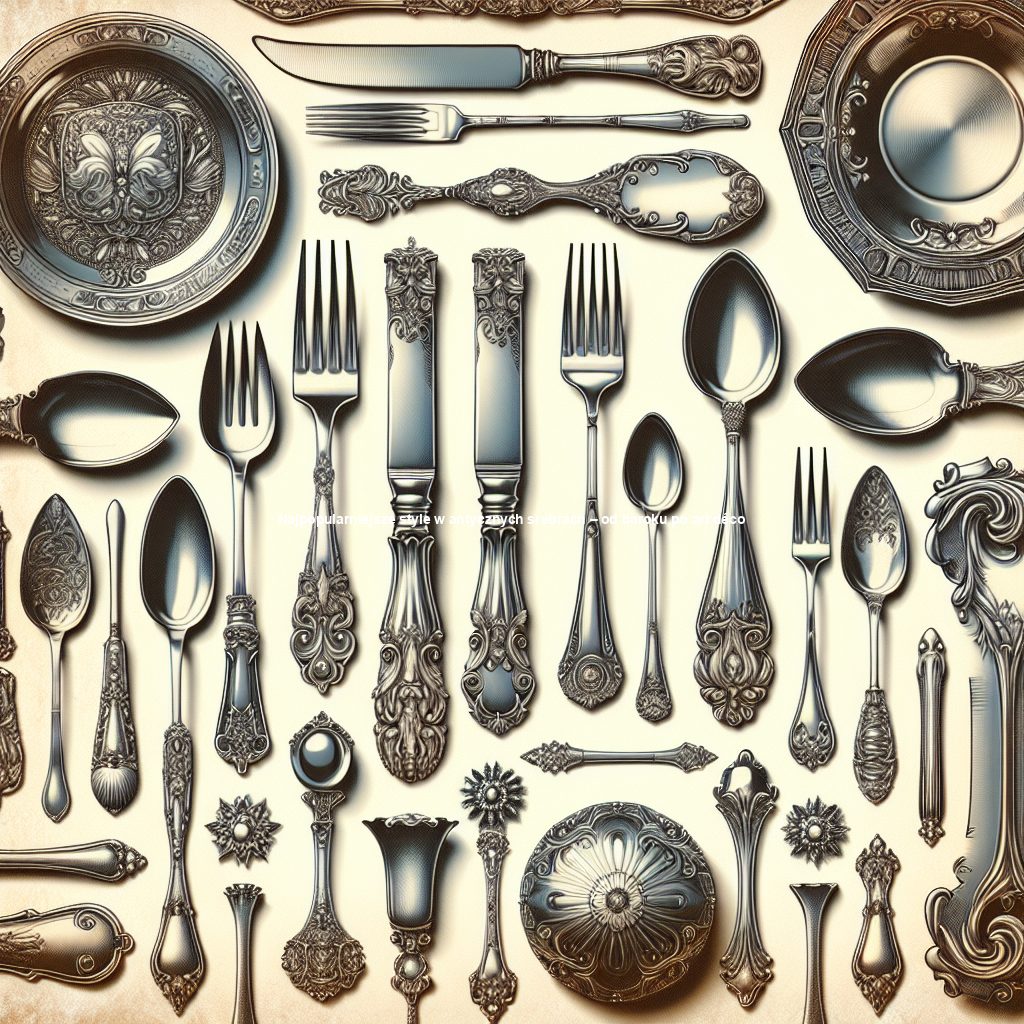 Najpopularniejsze style w antycznych srebrach – od baroku po art déco