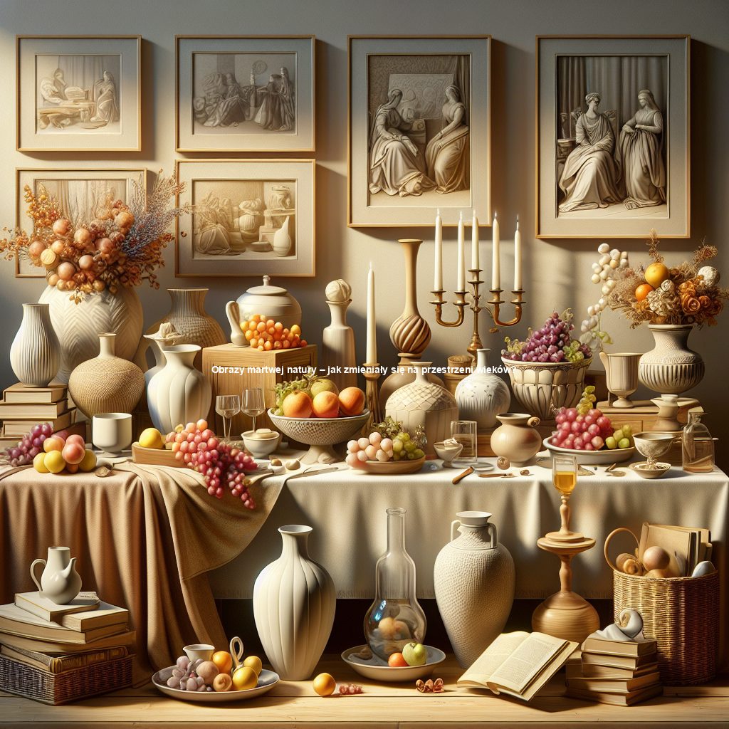 Obrazy martwej natury – jak zmieniały się na przestrzeni wieków?