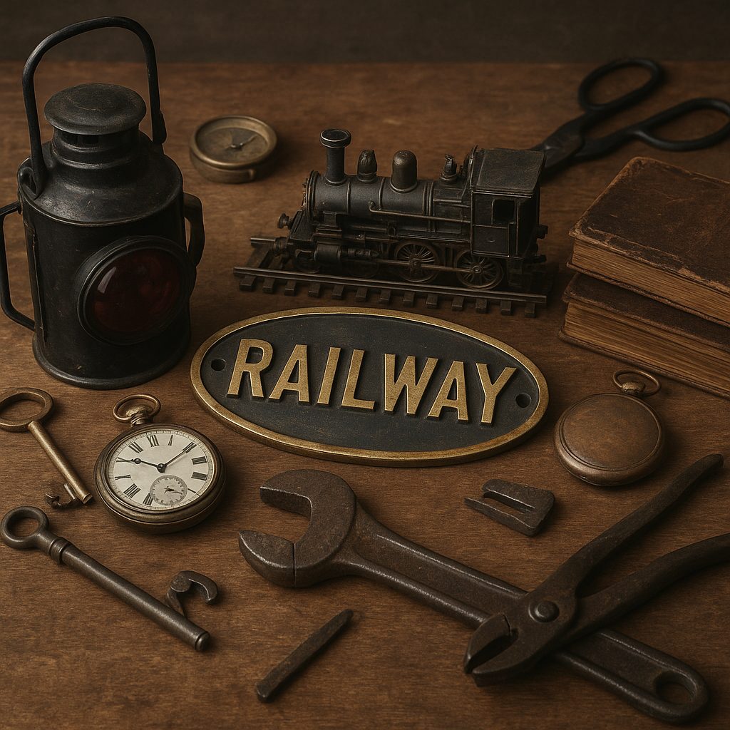 Kolejowe pamiątki, narzędzia i starocie z duszą